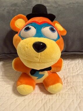 FNAF Plush Security Breach Glamrock Freddy Fuuka 2016 8” Freddy’s